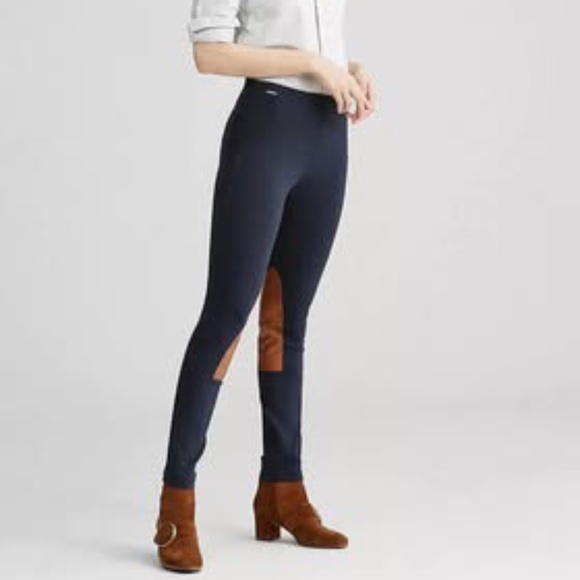 Polo Ralph Lauren equestrian-inspired leggings. - Picture 1 of 5